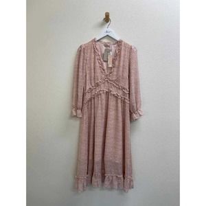 C+D+M Dress Pink Size L NWT